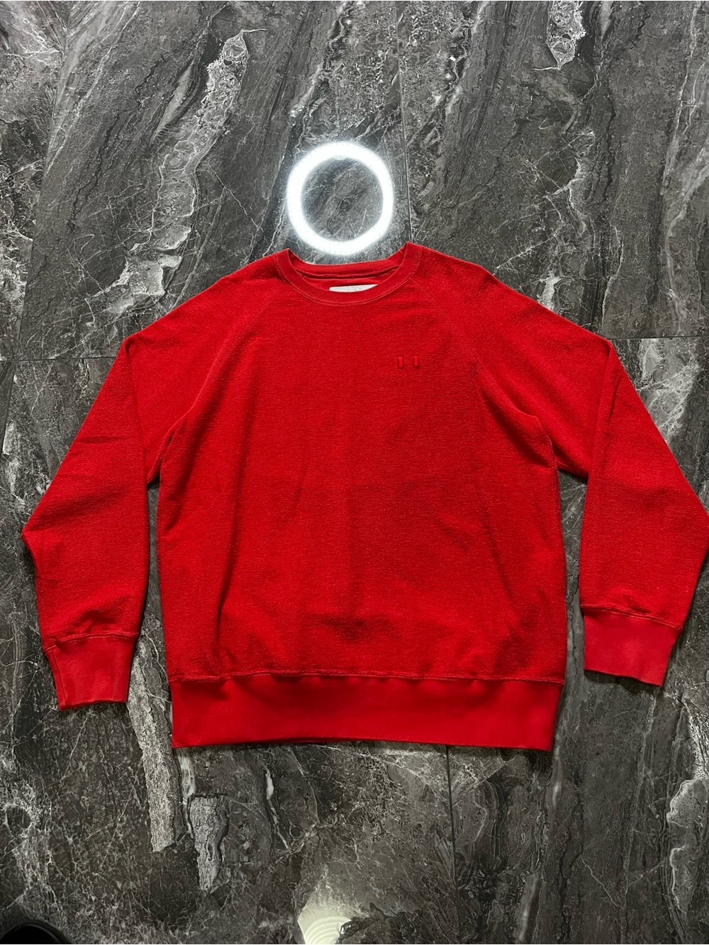 Province of Canada Red Crewneck Sweatshirt Mens Size Large Made In Canada